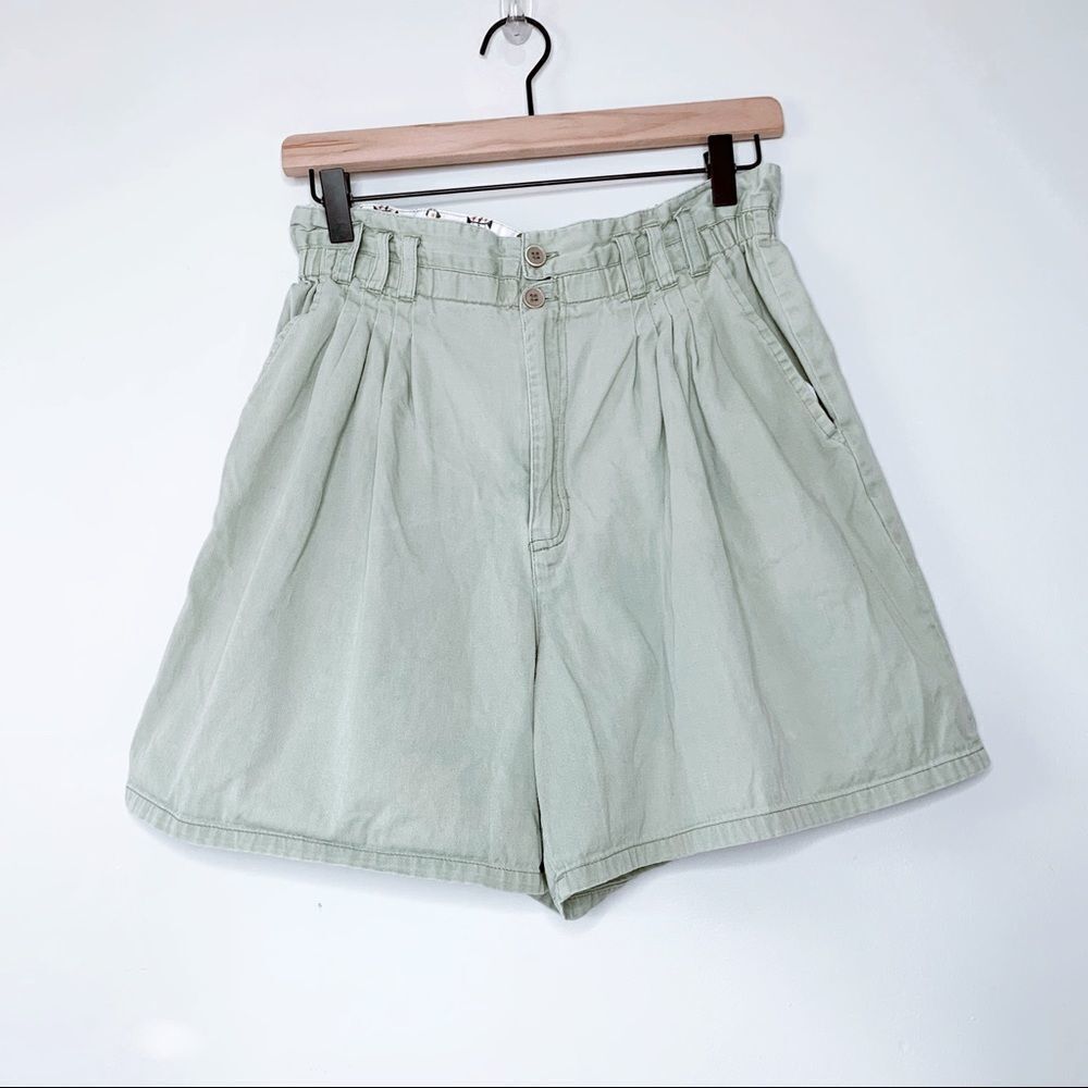 VTG Hi-rise Paperbag Shorts